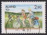Ahvenanmaa 1991 - Pohjola turismi 2,90 Pyöräretkeily - Mariehamn 17.6.91 Ahvenanmaa 1991 - Pohjola turismi 2,90 Pyöräretkeily - Mariehamn 17.6.91