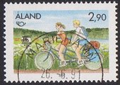Ahvenanmaa 1991 - Pohjola turismi 2,90 Pyöräretkeily - Mariehamn 26.6.91 Ahvenanmaa 1991 - Pohjola turismi 2,90 Pyöräretkeily - Mariehamn 26.6.91