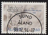 Ahvenanmaa 1993 - Uusi itsehallintolaki - Sund 30.12.94 Ahvenanmaa 1993 - Uusi itsehallintolaki - Sund 30.12.94