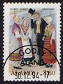 Ahvenanmaa 1993 - Kansallispukuja 3,50 - Godby 30.12.94 Ahvenanmaa 1993 - Kansallispukuja 3,50 - Godby 30.12.94