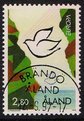 Aland 1995 - Europa CEPT Peace and Freedom 2,80 - Brandö 12.8.97