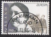 Ahvenanmaa 1996 - Eurooppa CEPT Kuuluisia naisia 2,90 Jenny Sundström - Mariehamn 7.11.96 Ahvenanmaa 1996 - Eurooppa CEPT Kuuluisia naisia 2,90 Jenny Sundström - Mariehamn 7.11.96