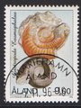 Ahvenanmaa 1996 - Fossiileja 9,00 Gastropoda - Mariehamn 7.11.96 Ahvenanmaa 1996 - Fossiileja 9,00 Gastropoda - Mariehamn 7.11.96