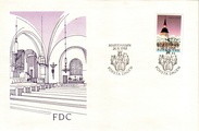 Ahvenanmaa 1988 - Jomalan kirkko FDC Ahvenanmaa 1988 - Jomalan kirkko FDC