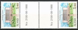 Ahvenanmaa 1989 - Maarianhaminan kaupungintalo Välilöpari numerolla Ahvenanmaa 1989 - Maarianhaminan kaupungintalo Välilöpari numerolla