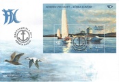 Ahvenanmaa 2010 - Pohjola – Kobba klintar (pienoisarkki) FDC Ahvenanmaa 2010 - Pohjola – Kobba klintar (pienoisarkki) FDC