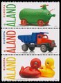 Aland 2010 - Aland Toys (strip of 3)