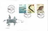 Aland 1990 - Fishes FDC