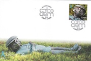 Aland 2013 - Blue Ribbon campaign FDC