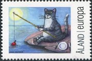 Ahvenanmaa 2014 - Minun postimerkkini - kesä, kalastus Ahvenanmaa 2014 - Minun postimerkkini - kesä, kalastus