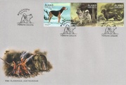 Aland 2015 - Hunting Dogs FDC