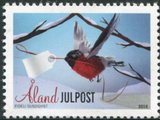 Ahvenanmaa 2015 - Joulupostimerkki 2015 - Punatulkku Ahvenanmaa 2015 - Joulupostimerkki 2015 - Punatulkku