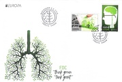 Ahvenanmaa 2016 - Think green FDC Ahvenanmaa 2016 - Think green FDC