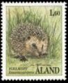 Aland 1991 - Mammals 1,60 Hedgehog