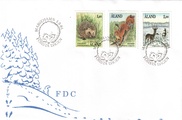 Ahvenanmaa 1991 - Nisäkkäitä FDC