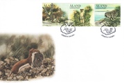 Ahvenanmaa 2017 - Metsän nisäkkäitä FDC Ahvenanmaa 2017 - Metsän nisäkkäitä FDC