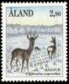 Ahvenanmaa 1991 - Nisäkkäitä 2,90 Metsäkauris Ahvenanmaa 1991 - Nisäkkäitä 2,90 Metsäkauris