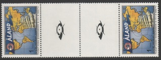 Ahvenanmaa 1992 - Kap-Horn kongressi välilöpari + logo Ahvenanmaa 1992 - Kap-Horn kongressi välilöpari + logo