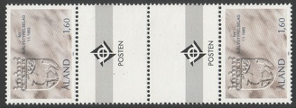 Ahvenanmaa 1993 - Uusi itsehallintolaki välilöpari + logo Ahvenanmaa 1993 - Uusi itsehallintolaki välilöpari + logo