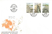 Ahvenanmaa 1993 - Ahvenanmaan kallioperä FDC Ahvenanmaa 1993 - Ahvenanmaan kallioperä FDC