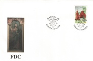 Ahvenanmaa 1993 - Sottungan kirkko FDC Ahvenanmaa 1993 - Sottungan kirkko FDC