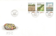 Ahvenanmaa 1994 - Ahvenanmaan kallioperä FDC Ahvenanmaa 1994 - Ahvenanmaan kallioperä FDC