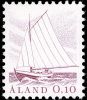 Aland 1985 - Fishing boat 0,10mk lilac