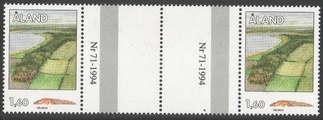 Aland 1994 - Åland geology 1,60 Drumlin, Finström Gutter pair + number