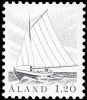 Aland 1985 - Fishing boat 1,20mk grey