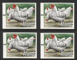 Aland 2002 - ATM 14 0.45, 0.50, 0.55, 0.60 e (02.01.2002) chickens