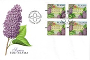 Ahvenanmaa 2006 - ATM 18 0.50, 0.55, 0.60, 0.80 e (02.01.2006) Syreeni FDC