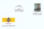 Ahvenanmaa 1992 - Majakoita 3/4 - Lågskär - Eckerö 4.1.1993 Post- och tullhuset FD(C) Ahvenanmaa 1992 - Majakoita 3/4 - Lågskär - Eckerö 4.1.1993 Post- och tullhuset FD(C)