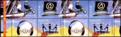 Aland 1998 - Active youth stamp booklet Aland 1998 - Active youth stamp booklet