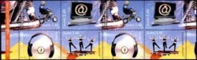 Aland 1998 - Active youth stamp booklet