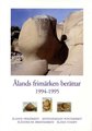 Ahvenanmaa 1994 - Ahvenanmaa vuosikirja 1994-1995 Ahvenanmaa 1994 - Ahvenanmaa vuosikirja 1994-1995
