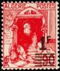 Algeria 1939 - Kasbah Street 90c Surcharged in Black 1f (Bars 7mm)