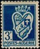 Algeria 1942 - Arms of Alger 3fr perf. 12