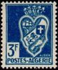Algeria 1942 - Arms of Alger 3fr perf. 14 Algeria 1942 - Arms of Alger 3fr perf. 14