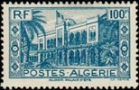 Algeria 1944 - Summer Palace, Algiers 100 fr Algeria 1944 - Summer Palace, Algiers 100 fr
