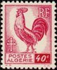 Algeria 1944 - Gallic Cock 40c