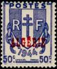 Algeria 1945 - Stamps of France Overprinted Algerie 50c broken chain