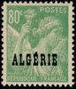 Algeria 1945 - Stamps of France Overprinted Algerie 80c Iris