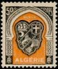 Algeria 1947 - Coat of arms of Algiers 50c