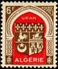 Algeria 1947 - Coat of arms of Oran 6 fr