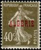 Algeria 1925 - 40c Type Semeuse Overprinted Algerie