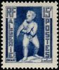 Algeria 1952 - Statues - Child with Eagle 15 fr