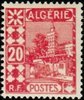 Algeria 1926 - Sidi Abderahmane Mosque 20c Carmine red Algeria 1926 - Sidi Abderahmane Mosque 20c Carmine red