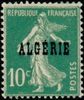 Algeria 1924 - 10c Type Semeuse Overprinted Algerie