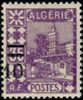 Algeria 1927 - Sidi Abderahmane Mosque 10c on 35c Surcharged