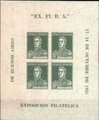 Argentina 1935 - Stamp Exhibition EX. FI. B.A., Buenos Aires souvenir sheet